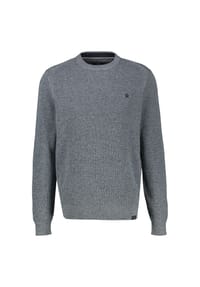 LERROS - Stilvoller Strickpullover mit bequemem Rundhalsauschnitt - CEDAR GREEN