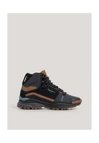 Pepe Jeans - Schnürstiefel, Kunstleder, für Herren - 898 DK BROWN