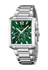 FESTINA TIMELESS CHRONOGRAPH - Herrenuhr  - GRÜN