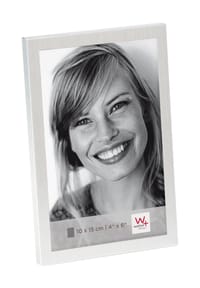 WALTHER GLAS - Portraitrahmen "Karla", Alu, 10x15 cm - SILBER