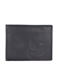 camel active NEPAL - Scheintasche, Leder, RFID-Schutz, Logo-Prägung, für Herren - SCHWARZ