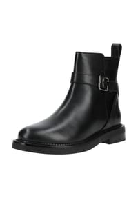 GEOX - Glattleder Stiefelette SERILDA - Schwarz