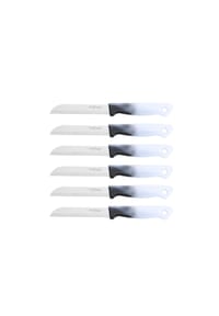 Cheffinger - Küchenmesser 18 cm mit ergonomischem Griff - Schwarz - Schwarz 1 Stück