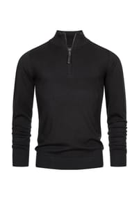 INDICODE - Strickpullover Gore - Black