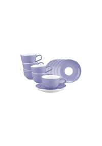 Seltmann Weiden Espressotasse mit Untertasse Liberty Pure Colors 90 ml 6er Set - LIBERTY PURE COLORS - beige
