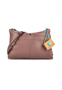 Gabs Beyonce - Beyonce Schultertasche Leder 28 cm - balsamico