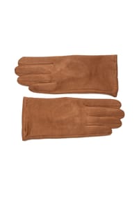 Seasons of April - Fingerhandschuh Thea Damen Handschuhe, elastisch und aufgeraut in Wildlederoptik - Beige