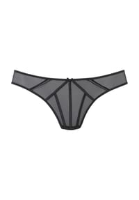 LASCANA - String Capsule, transparent, für Damen - 4215 BLACK