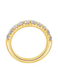 ONE ELEMENT Timeless Diamonds - 0.25 ct Diamant Brillant Memoire Ring - gold