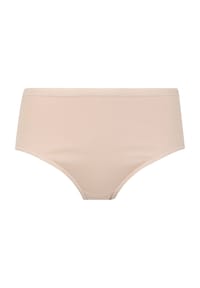 SYLVIA SPEIDEL. - Maxi-Slip "Silke", elastischer Logo-Bund, unifarben, hohe Laibhöhe, für Damen - 100 WEIß