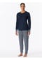 SCHIESSER Casual Essentials Schlafanzug, Single-Jersey Qualität, für Damen Bild 9