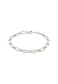 KUZZOÍ - Armband Gliederlook Oval 925 Sterling Silber - Gold