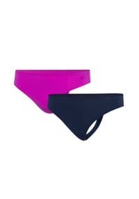 adidas - Tanga Sport Active Light Flex-Packaged Panties - lila, dunkelblau