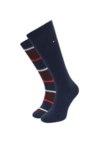 TOMMY HILFIGER - Socken, 2er-Pack, für Herren - 001 NAVY