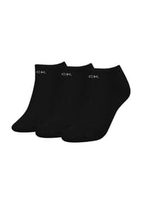 Calvin Klein - Sneakersocken, 3er-Pack, für Damen - 002 WHITE