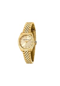 KARL LAGERFELD TIMELESS CODE 
MINI - Moderne Damenuhr - Gold/Champagne