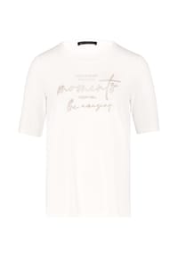 BETTY BARCLAY - Basic Shirt kurzarm - Patch Cream/Blue
