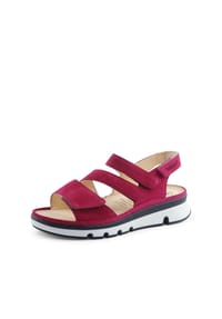 Ganter - Riemchen Sandalen für Damen - weinrot