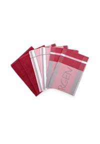 ROSS® 4 X Geschirr- 2 X Küchentuch im Set Guten Morgen - Guten Morgen - Anthrazit