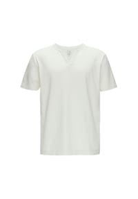 QS - T-Shirt, Baumwolle, für Herren - 0120  WHITE