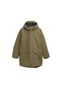 DENIM TOM TAILOR - Parka, Stehkragen, Kapuze, für Herren - 29999 BLACK