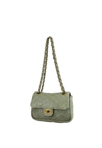 collezione alessandro® - Umhängetasche Step Made in Italy - khaki
