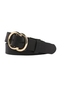 Legend - Gürtel, Leder, Koppelschließe, für Damen - SCHWARZ-GO