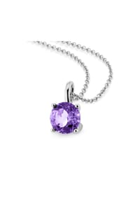 Orolino - Halskette 585/- Gold 1 Amethyst - weiß