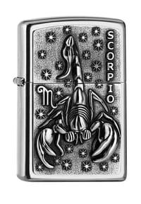 Zippo Feuerzeuge Feuerzeug Scorpio Emblem Bild 3