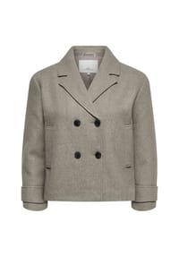 ONLY CARMAKOMA - Übergangsjacke, Reverskragen, für Damen - 278275001  MOCHA M