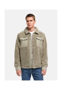 STONE HARBOUR® - Fellimitatjacke Taureek XX - Black