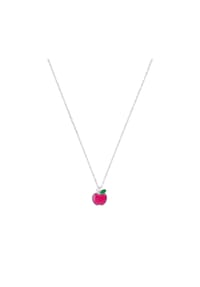 Prinzessin Lillifee - Kette mit Anhänger für Mädchen, Silber 925 | Apfel - Silber