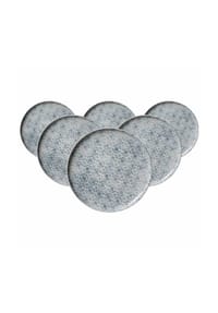 Ritzenhoff & Breker Dessertteller Porto ø 21,5 cm 6er Set grau - PORTO - grau