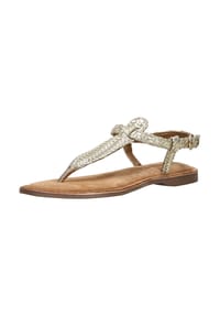 LAZAMANI - Leder Sandalen - Gold