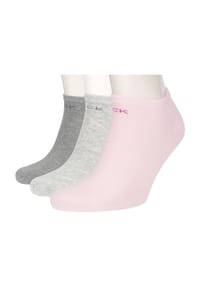 Calvin Klein - Sneakersocken, 3er-Pack, für Damen - 002 WHITE