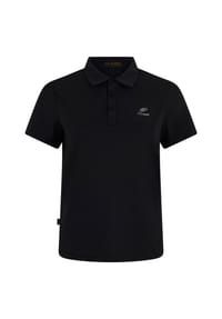 PLEIN SPORT - Pique Polo T-Shirt Reflective Scratch - black