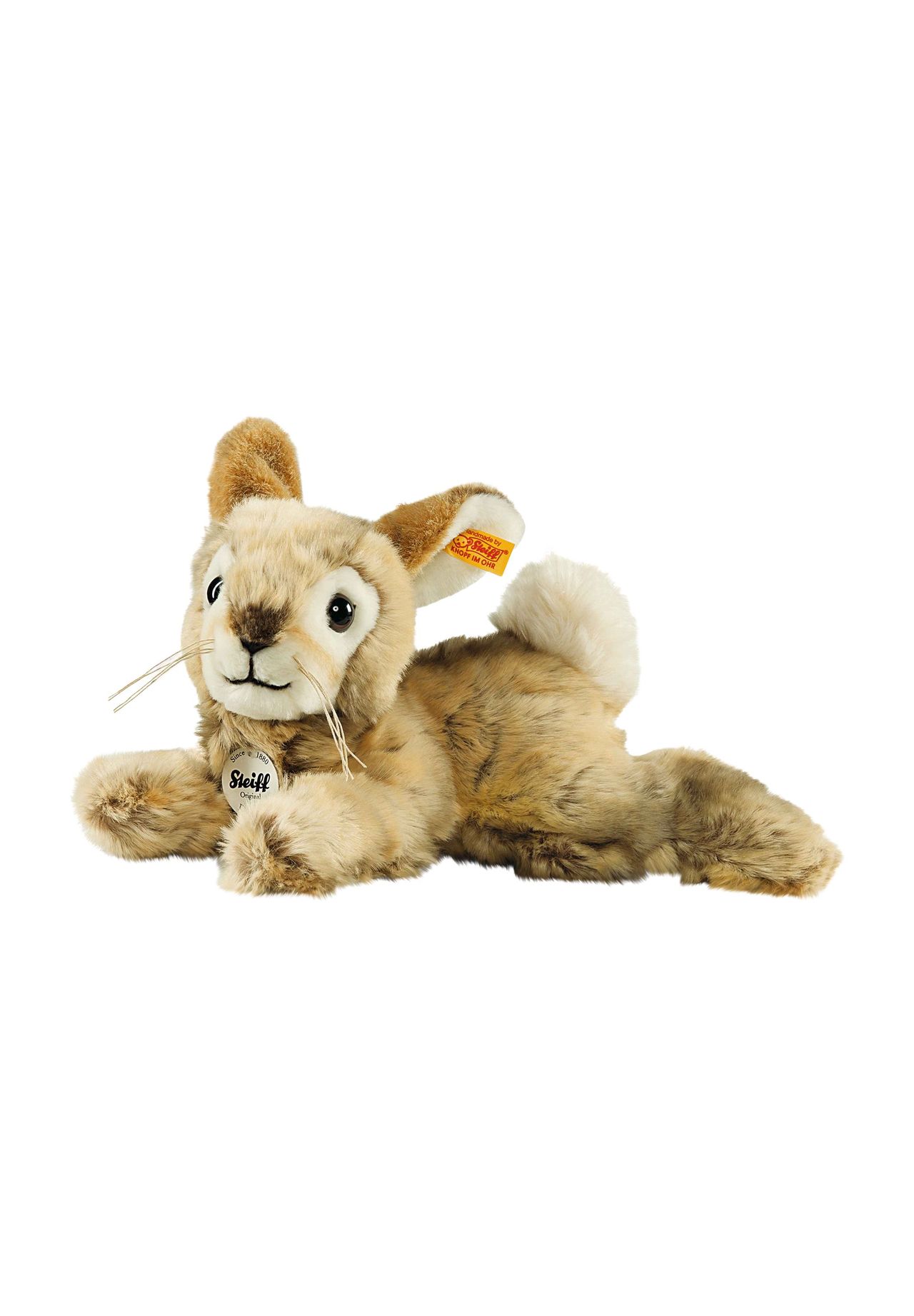 Steiff Kuscheltier "Dormili Hase", liegend, 32 cm, beige