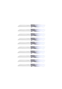 Cheffinger - Küchenmesser 18 cm mit ergonomischem Griff - Grau - Grau 1 Stück