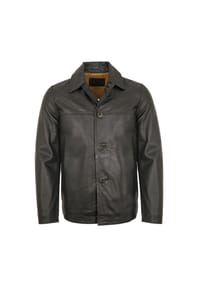 MILESTONE® - Milestone - Herren Lederjacke Lammnappa schwarz - Schwarz