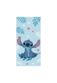 Disney - Lilo & Stitch Badehandtuch Strandtuch 70x140 cm aus Baumwolle - Blau 70x140cm
