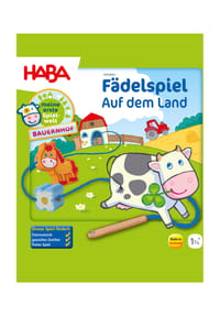 HABA - Meine erste Spielwelt Bauernhof "Fädelspiel Auf dem Land" - 
