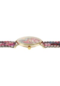 RAPTOR Raptor - Damen Quarz Armbanduhr Colorful Edition mit Edelstahlzugarmband - Mineralglas - Colorful Edition 1