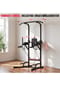 HOME FITNESS CODE Multifunktionale Kraftstation mit Klimmzugstange, Dip-Station und Höhenverstellung für Zuhause Bild 9