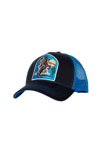 KING KEROSIN - Trucker Cap mit Front-Patch Cowboy's Slut - schwarz