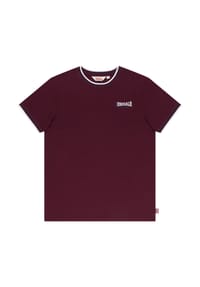 LONSDALE™ - Herren T-Shirt schmale Passform QUIN - Dark Navy/White/Red