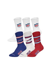 NFL - Unisex Socken, 6er Pack - NFL Teams, 6Pack Crew Socks, Football, Logo, Baumwollmischung - Atlanta Falcons/Mix