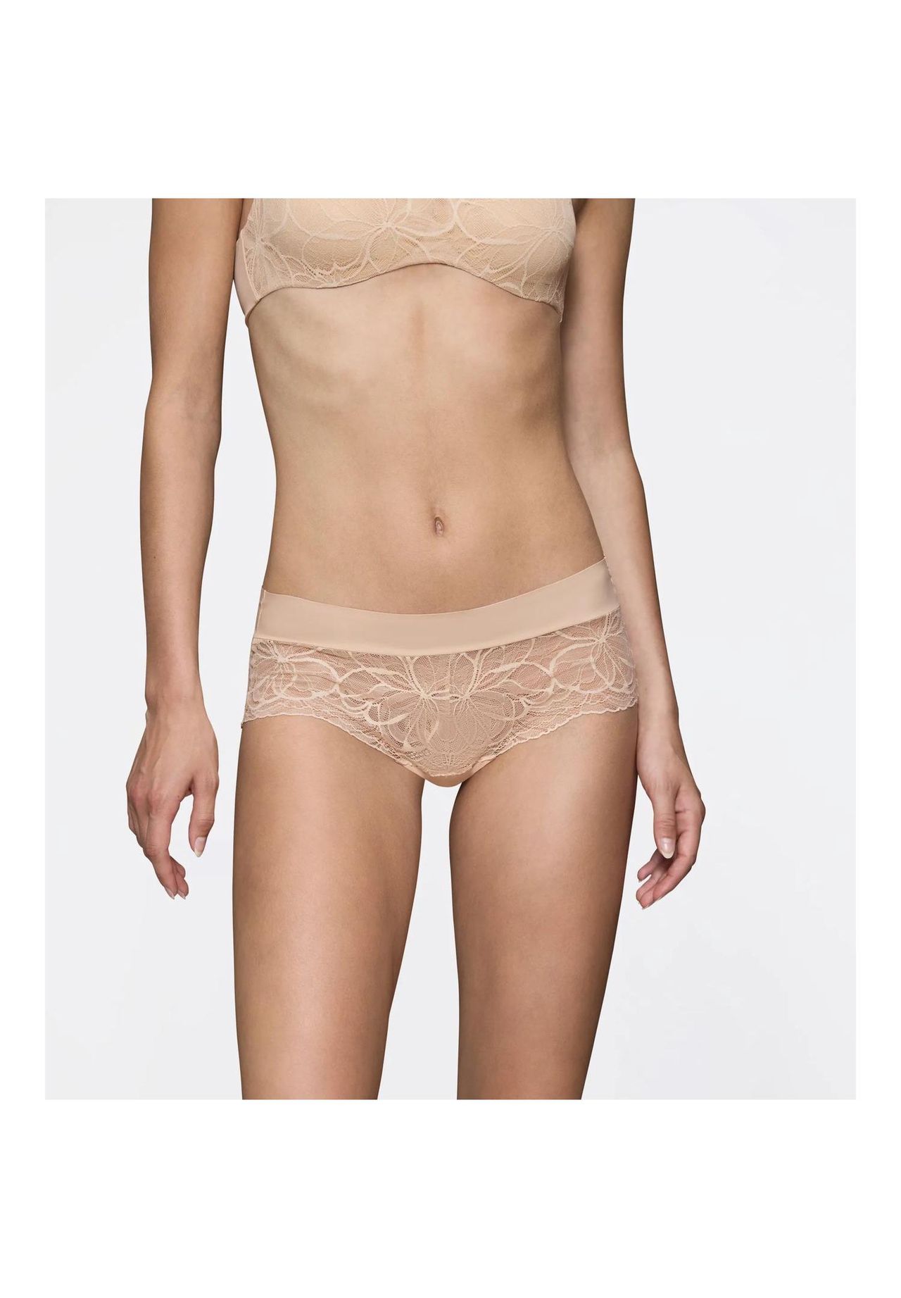 Triumph Body Make-Up Illusion Lace Panty, Spitze, FüR Damen, Beige, 42