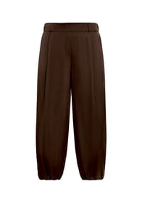 Vera Mont - Schlupfhose mit Gummizug - rostbraun