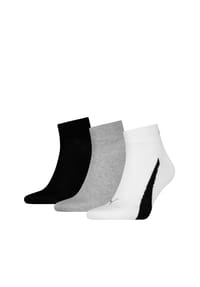 PUMA® - Sneakersocken, 3er-Pack - 001  BLACK / WHITE
