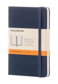 MOLESKINE® - Notizbuch "Classic", Hardcover, DIN A6 - SAPHIR